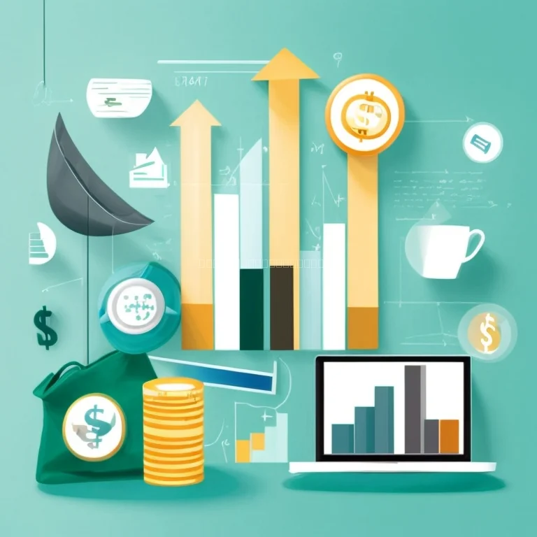 パソコンで経営学習をする人